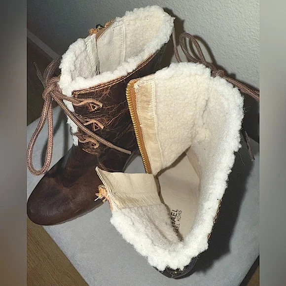 Michael Kors Boots Rory Brown Boots , Size 8 — NWOT! - Picture 7 of 16
